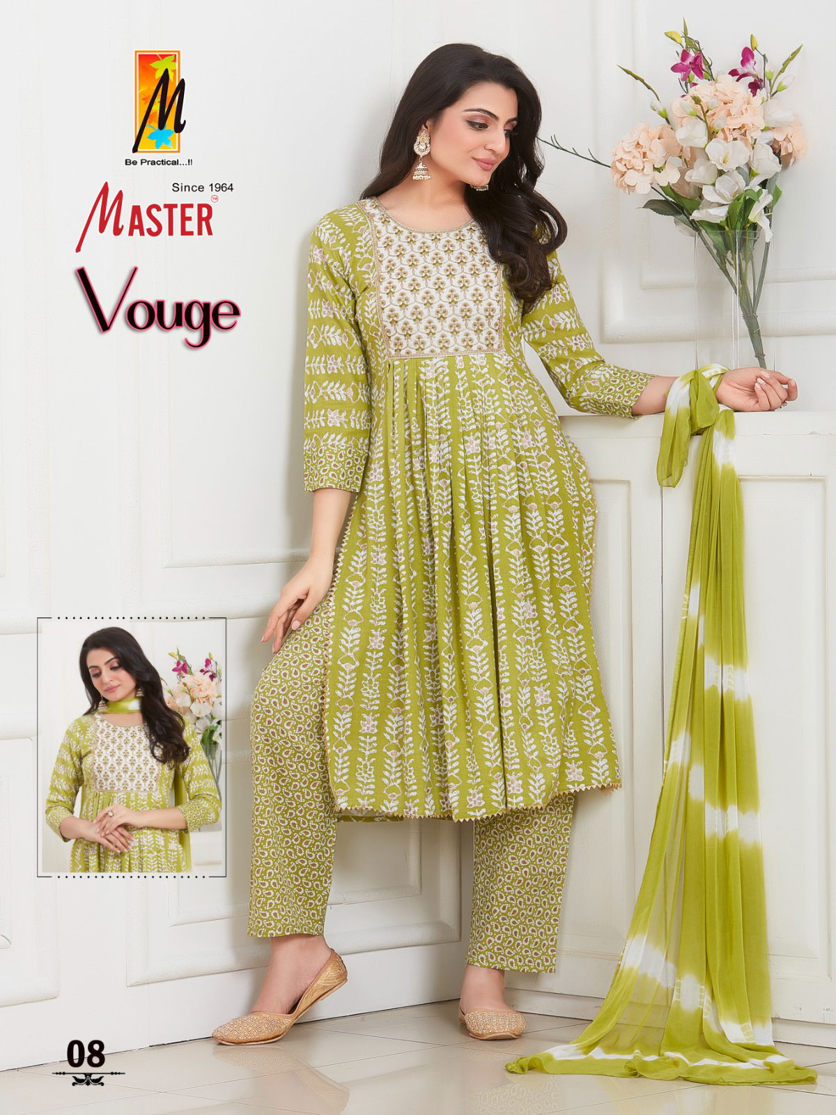 Master Vouge Printed Readymade Suits Catalog
